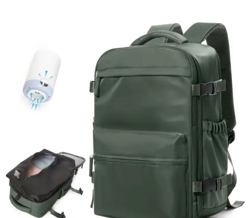 Vacuum Compression Travel Backpack
