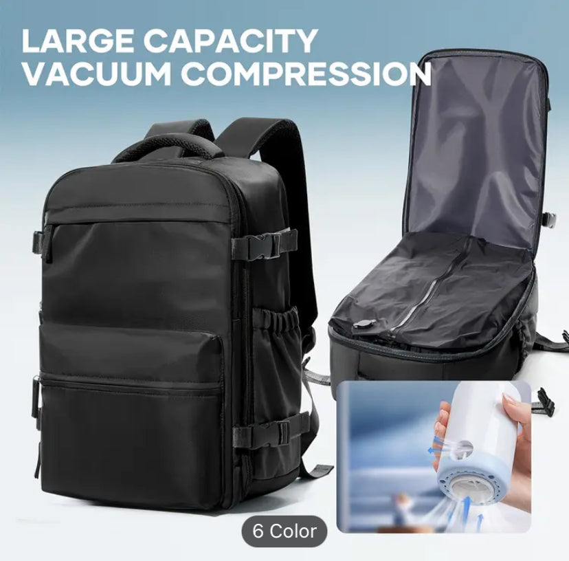 Vacuum Compression Travel Backpack