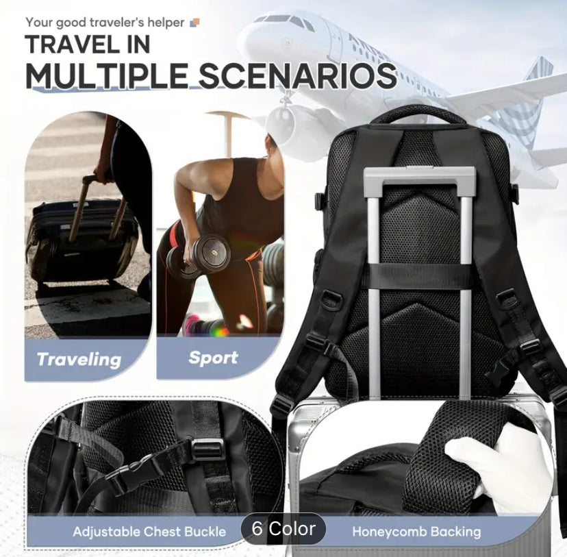 Vacuum Compression Travel Backpack