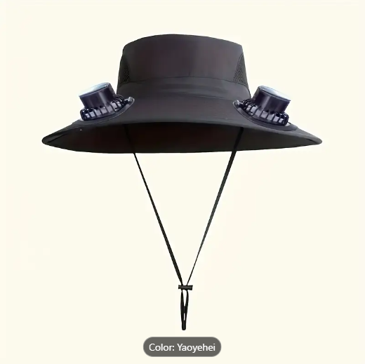 Solar Fan Hat