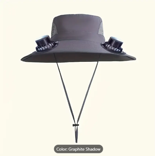 Solar Fan Hat