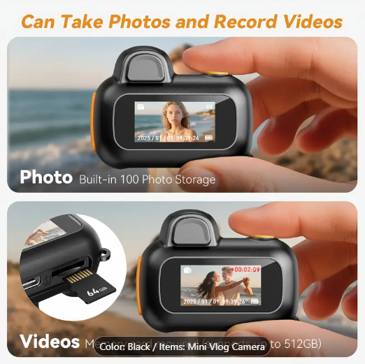 Mini Vlog Camera