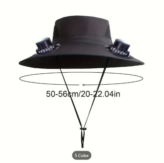 Solar Fan Hat